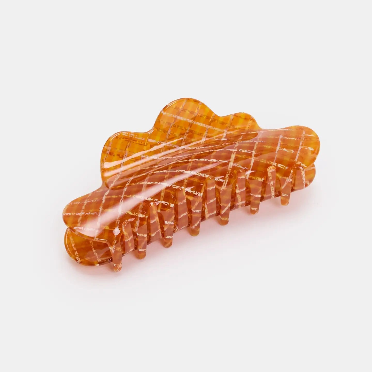 CHUNKS - Nimbus Claw in Caramel Plaid