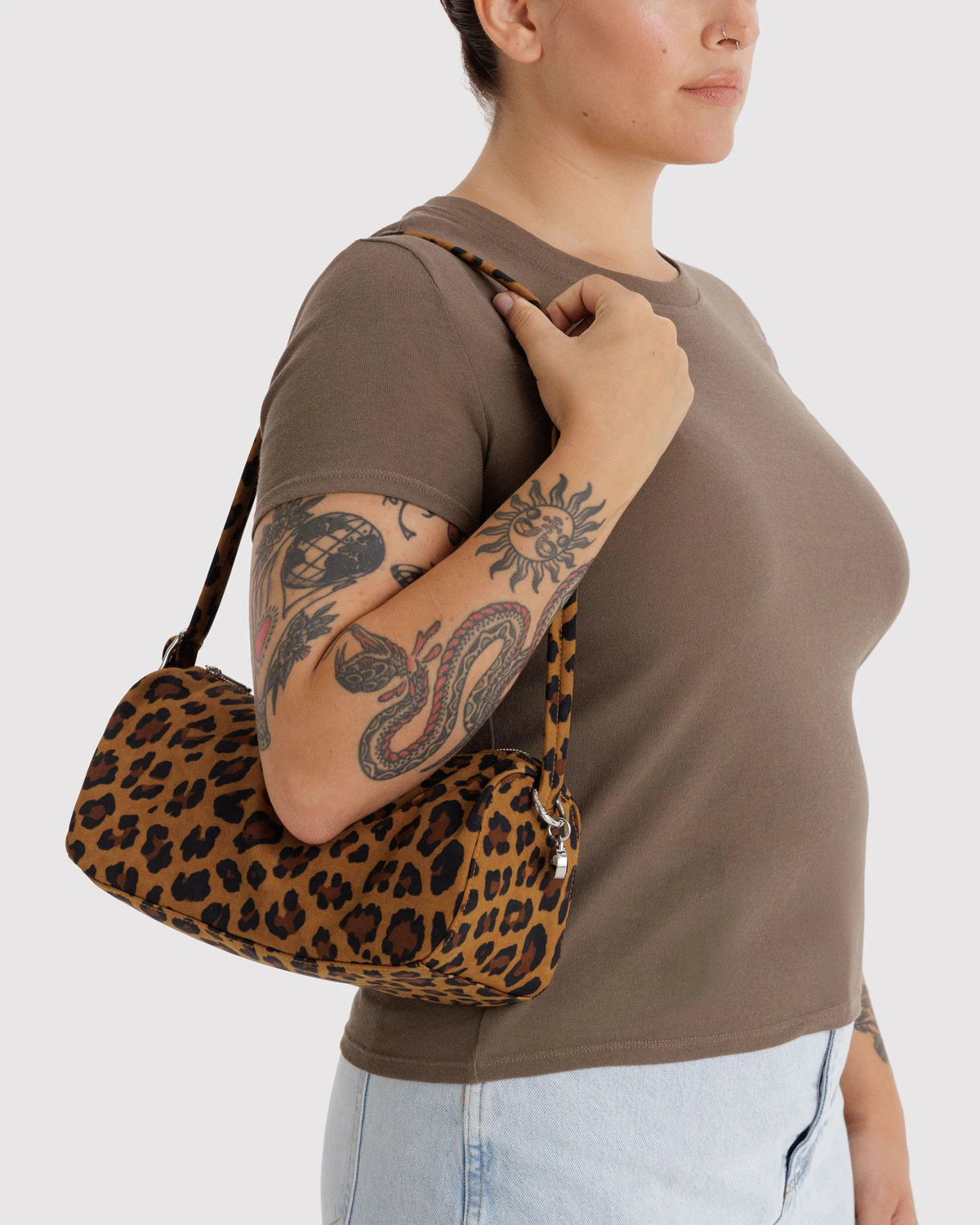 BAGGU - Nylon Loaf Bag Leopard