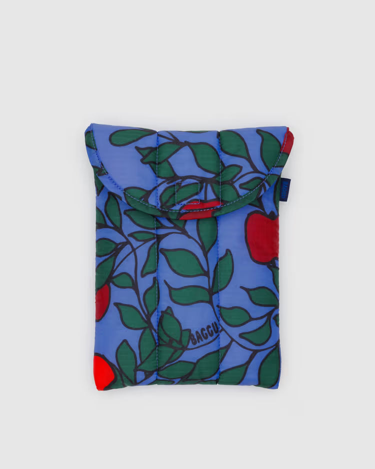 BAGGU - Puffy Tablet Sleeve -Apple Tree